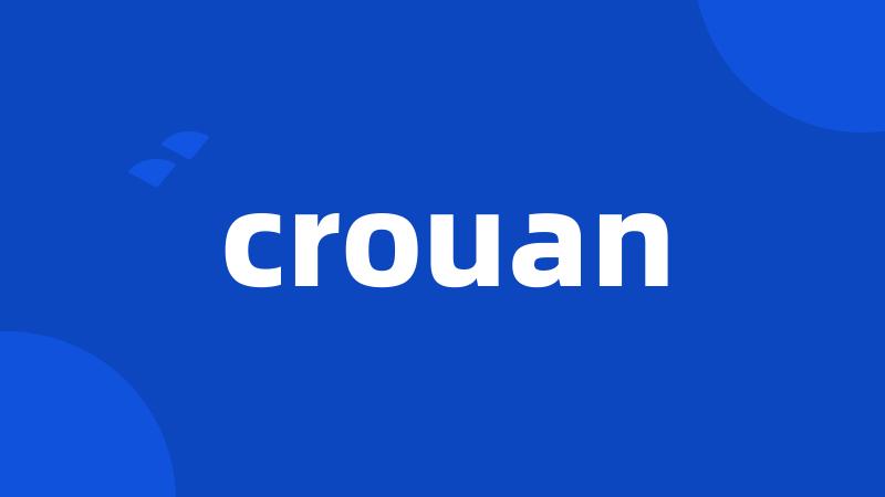 crouan