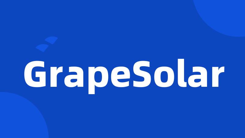 GrapeSolar