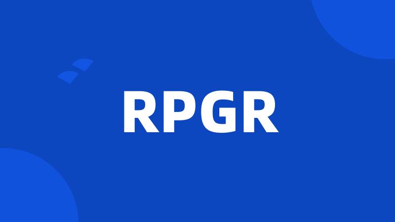 RPGR