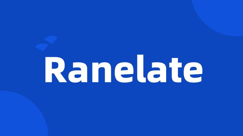 Ranelate