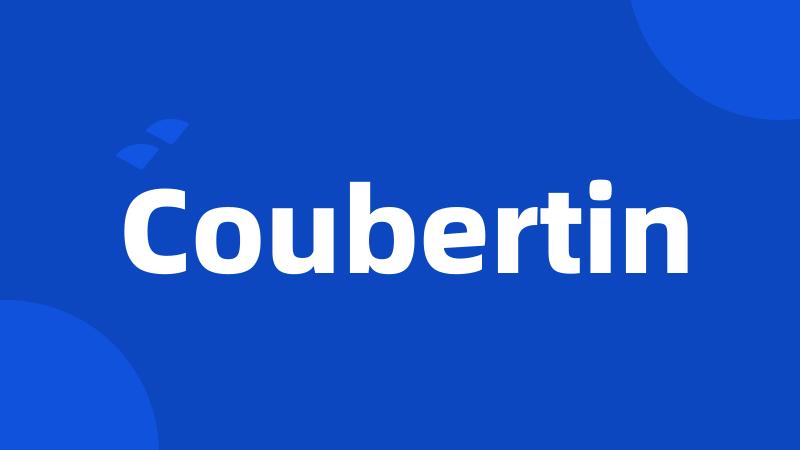 Coubertin