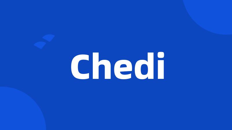 Chedi