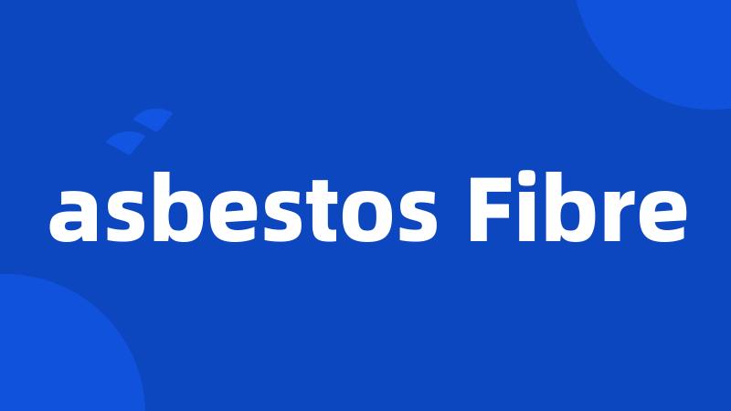 asbestos Fibre