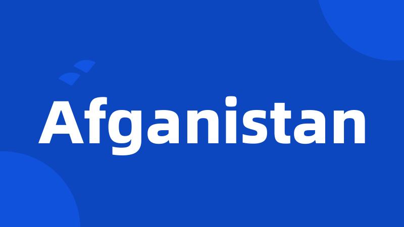 Afganistan