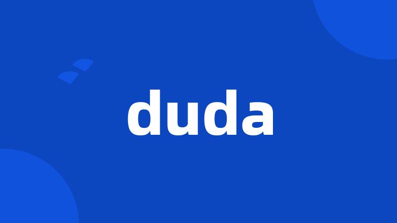 duda