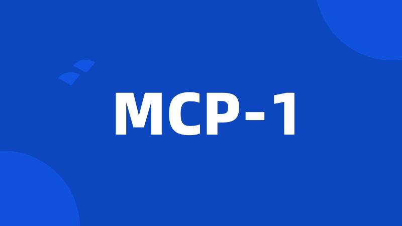 MCP-1