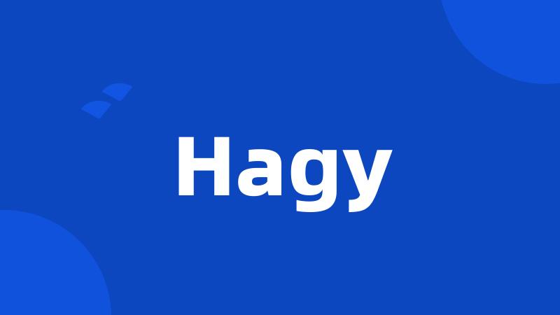 Hagy