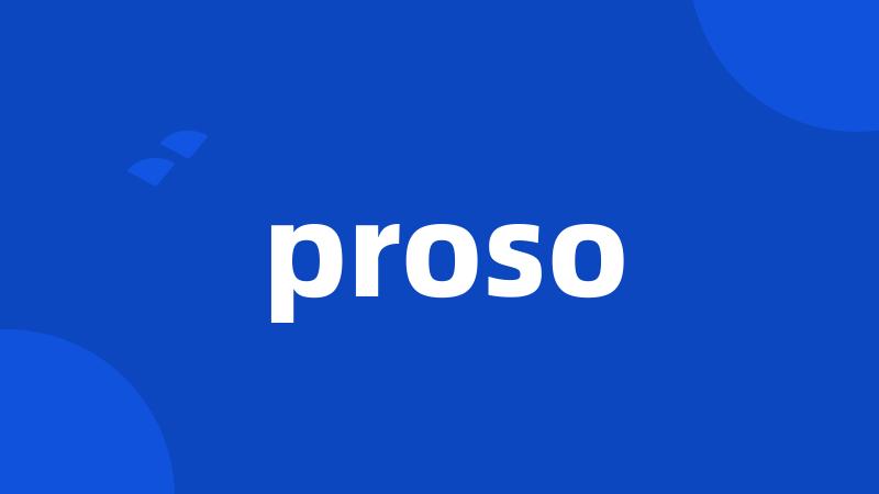 proso