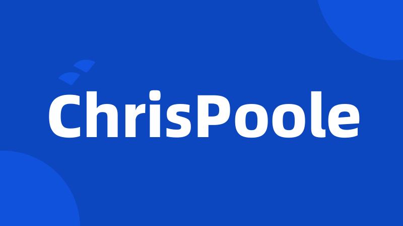 ChrisPoole