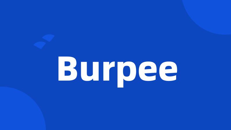 Burpee