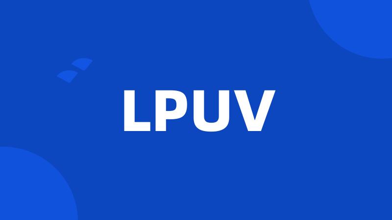 LPUV