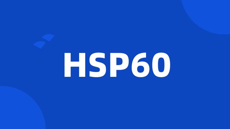 HSP60