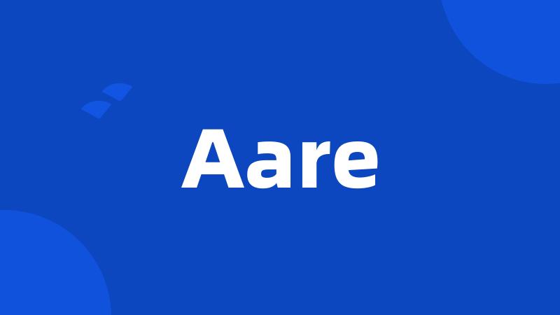 Aare