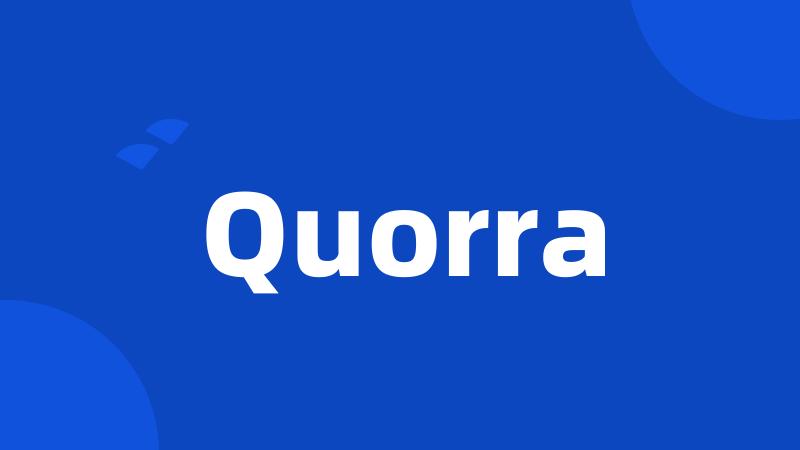 Quorra