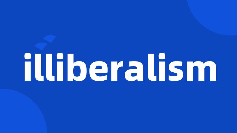 illiberalism