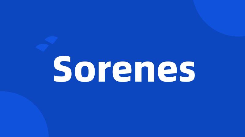 Sorenes