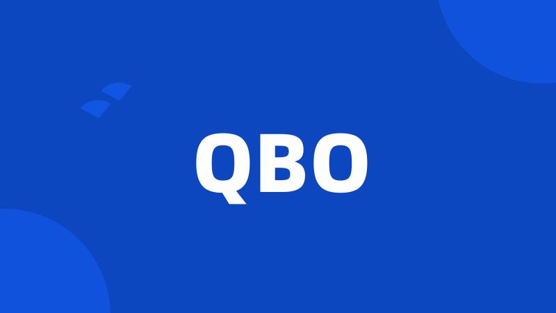 QBO