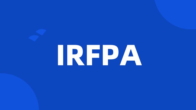 IRFPA