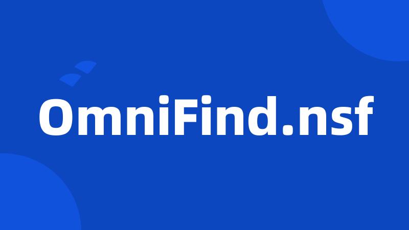 OmniFind.nsf