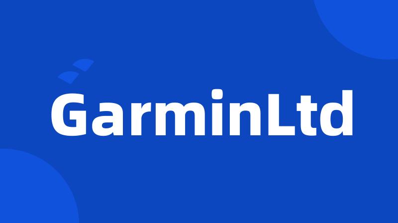 GarminLtd