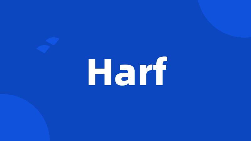 Harf