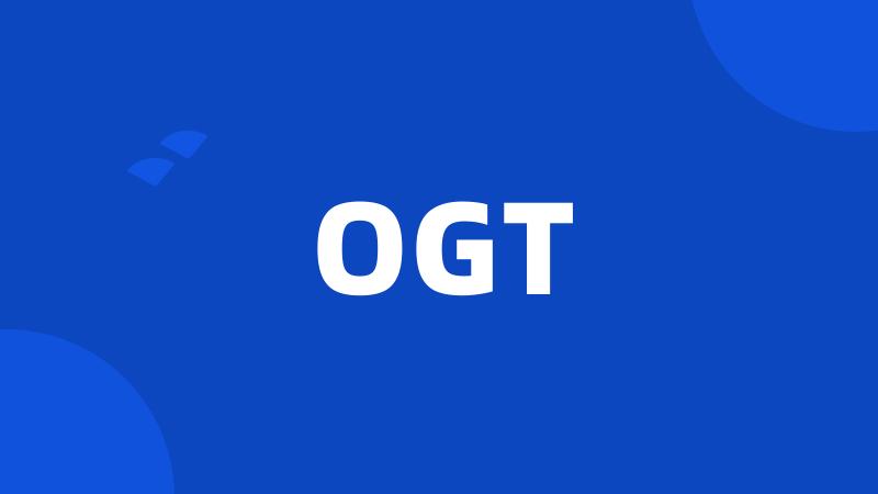 OGT