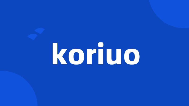 koriuo