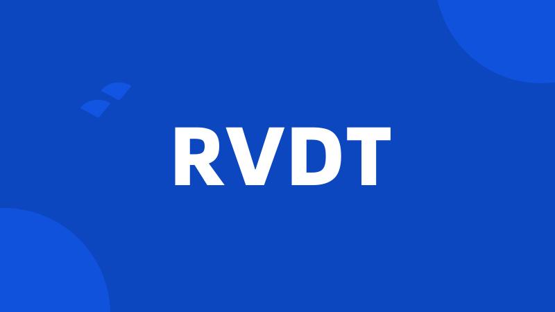 RVDT