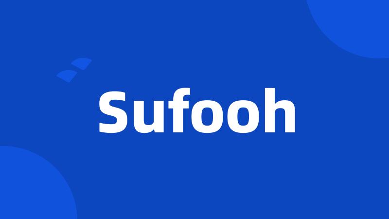 Sufooh