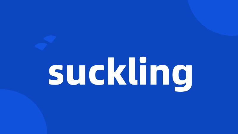 suckling