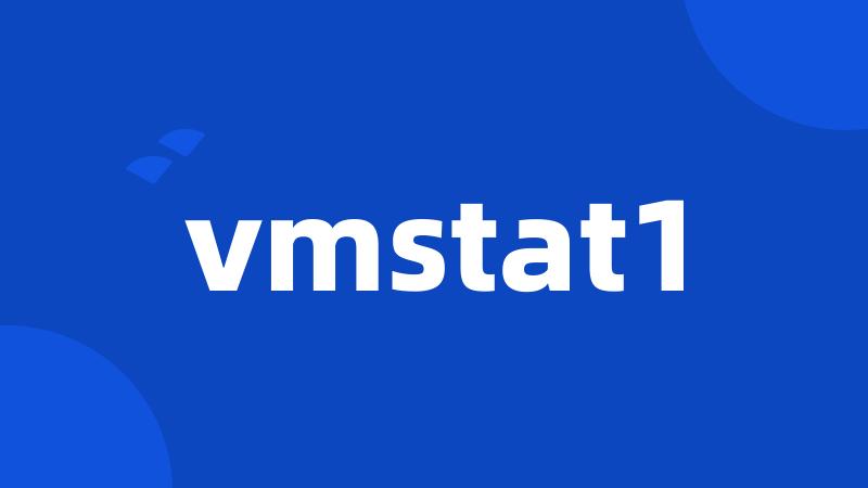 vmstat1