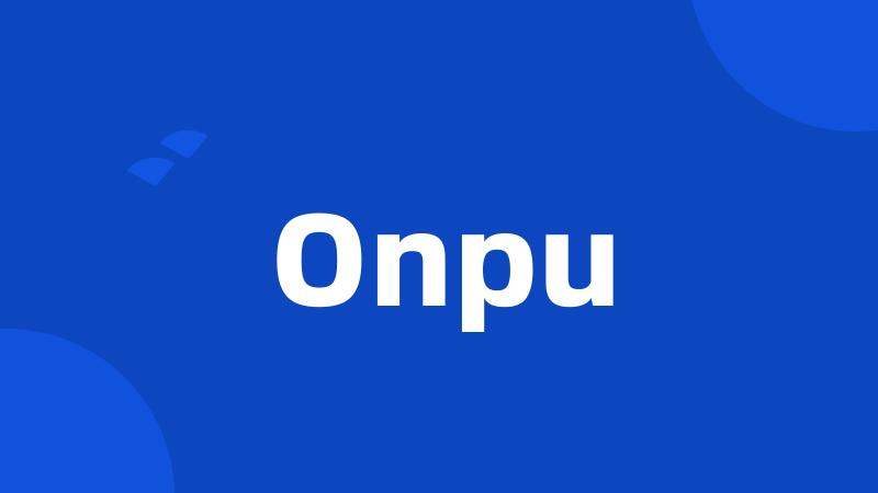 Onpu