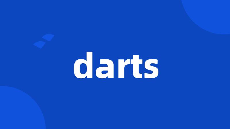 darts