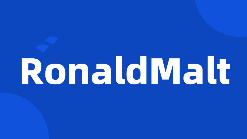 RonaldMalt