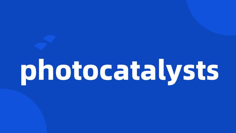 photocatalysts