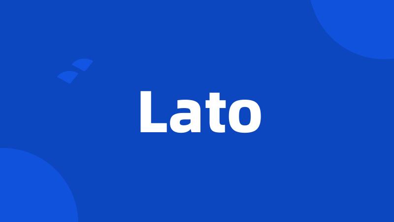 Lato