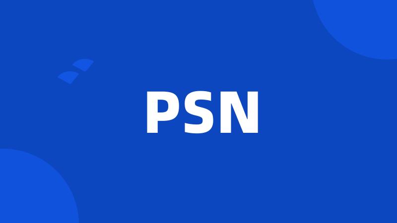 PSN