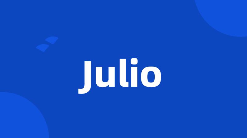 Julio