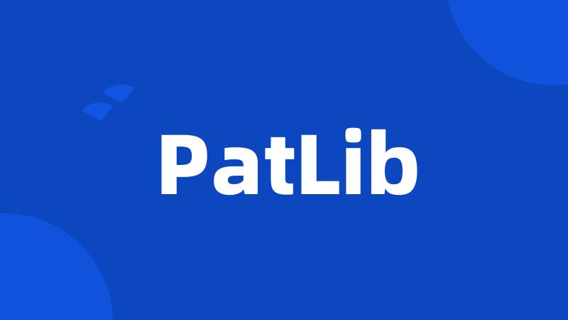 PatLib