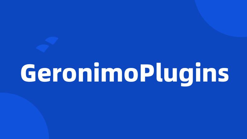 GeronimoPlugins