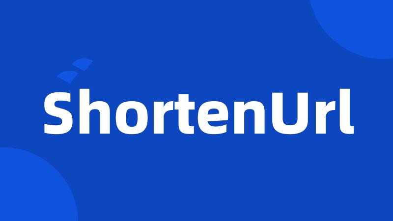 ShortenUrl