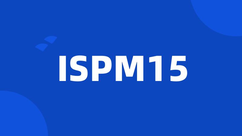 ISPM15