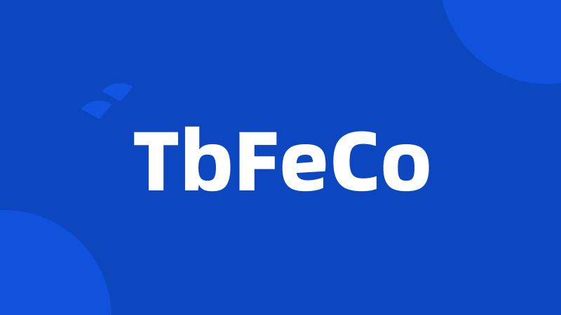 TbFeCo