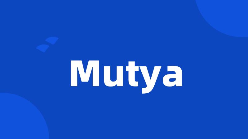 Mutya