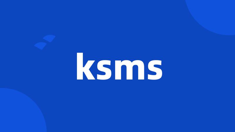 ksms