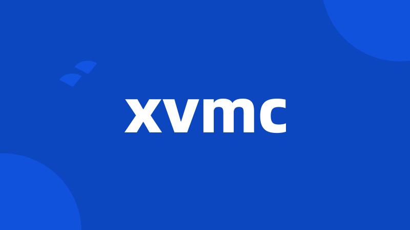 xvmc