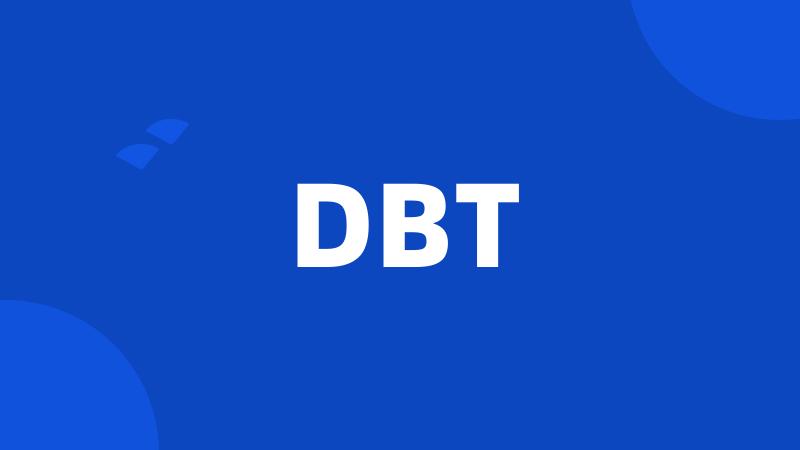 DBT