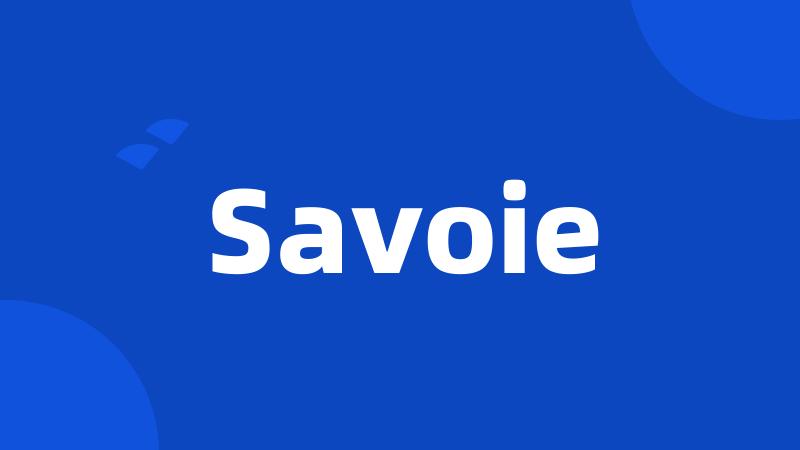 Savoie