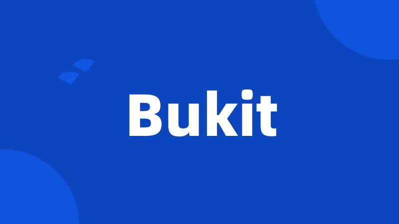 Bukit