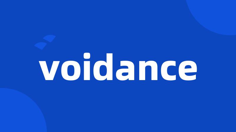 voidance